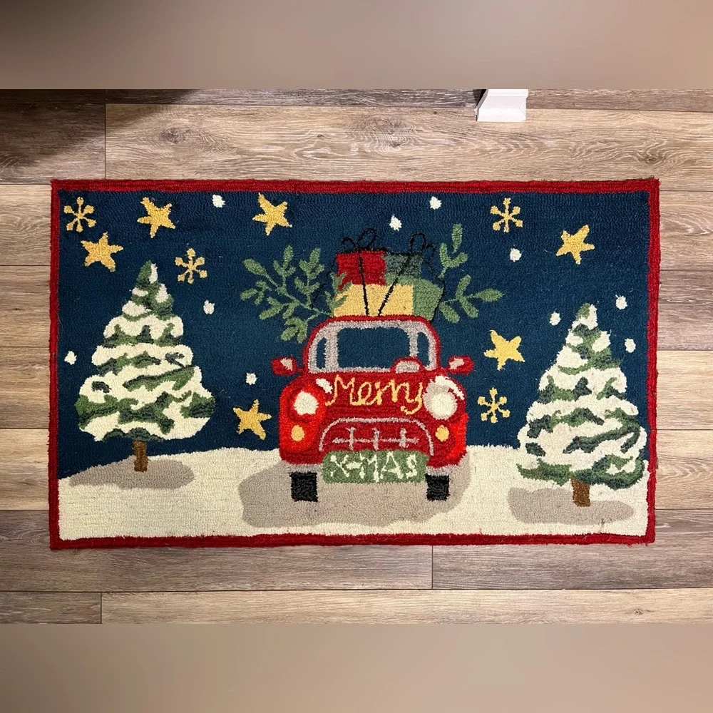 Merry X-mas Extra Large 27” x 45” Rug